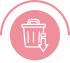 reduce waste icon