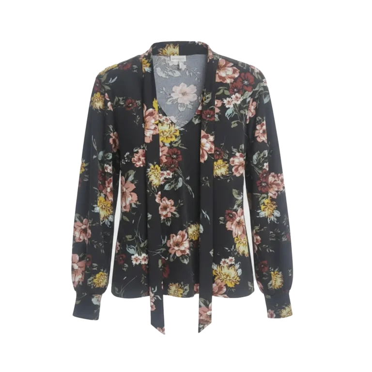 dark floral long sleeve