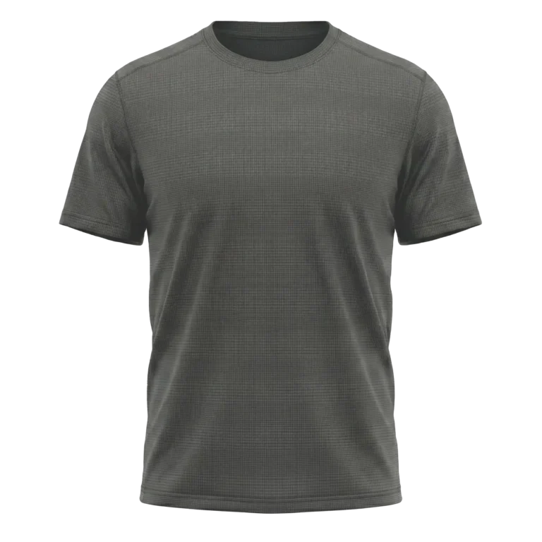 gray mens fitness tshirt