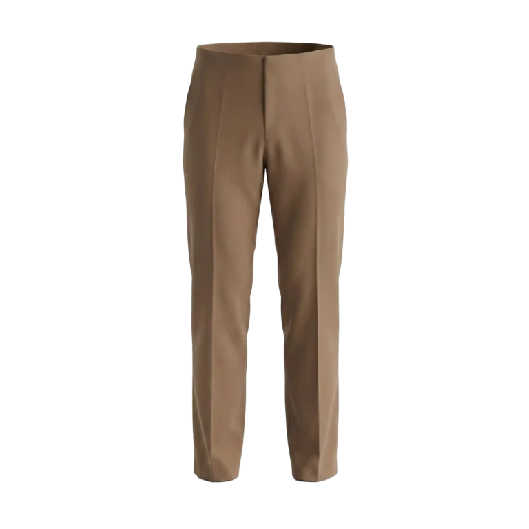 high waist straight leg khaki